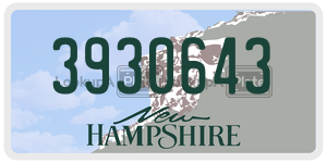 3930643  license plate in NH