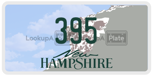 395  license plate in NH