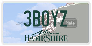 3BOYZ  license plate in NH