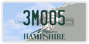 3M005  license plate in NH
