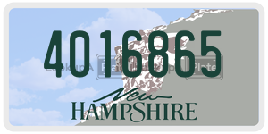 4016865  license plate in NH