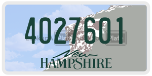 4027601  license plate in NH