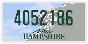 4052186  license plate in NH
