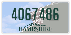 4067486  license plate in NH