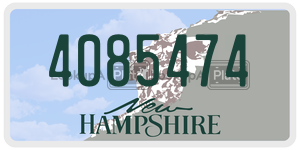 4085474  license plate in NH