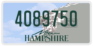 4089750  license plate in NH