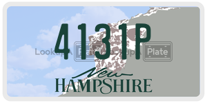 4131P  license plate in NH