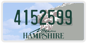 4152599  license plate in NH