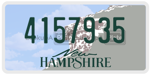 4157935  license plate in NH