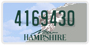 4169430  license plate in NH