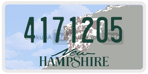 4171205  license plate in NH