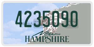 4235090  license plate in NH