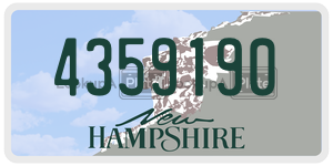 4359190  license plate in NH