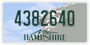 4382640  license plate in NH