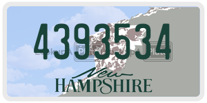 4393534  license plate in NH
