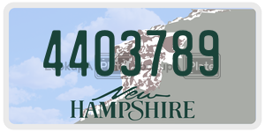 4403789 license plate in New Hampshire
