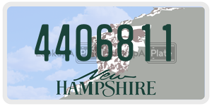 4406811  license plate in NH