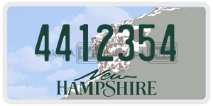 4412354  license plate in NH