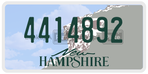 4414892  license plate in NH