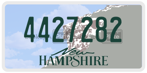 4427282  license plate in NH