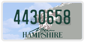 4430658  license plate in NH