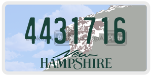 4431716  license plate in NH