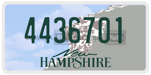 4436701  license plate in NH