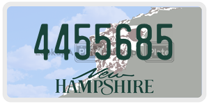 4455685  license plate in NH