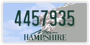 4457935  license plate in NH