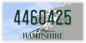 4460425  license plate in NH
