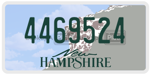 4469524  license plate in NH