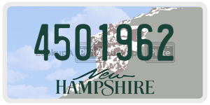 4501962  license plate in NH