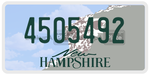4505492  license plate in NH