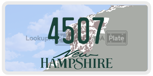4507  license plate in NH