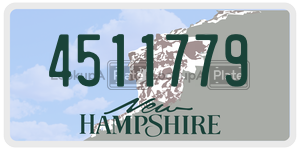 4511779  license plate in NH