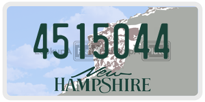 4515044  license plate in NH