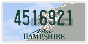 4516921  license plate in NH