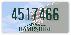 4517466  license plate in NH
