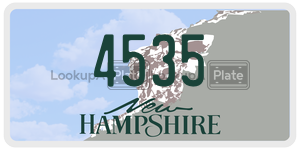 4535  license plate in NH