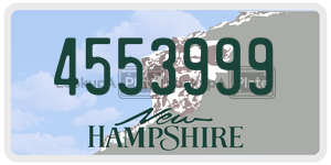 4553999  license plate in NH
