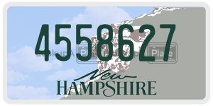 4558627  license plate in NH