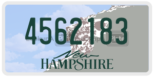 4562183  license plate in NH
