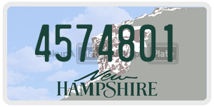 4574801  license plate in NH