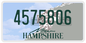 4575806  license plate in NH