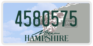 4580575  license plate in NH