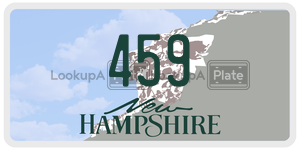 459  license plate in NH