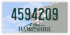 4594209  license plate in NH