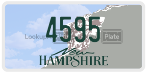 4595  license plate in NH