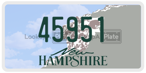 45951  license plate in NH