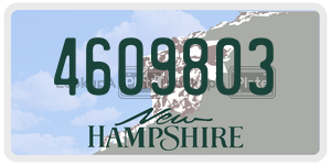 4609803  license plate in NH